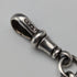 Circa 1900 British Antique Sterling Silver Albert Chain 29g Sterling Silver Lion Fob